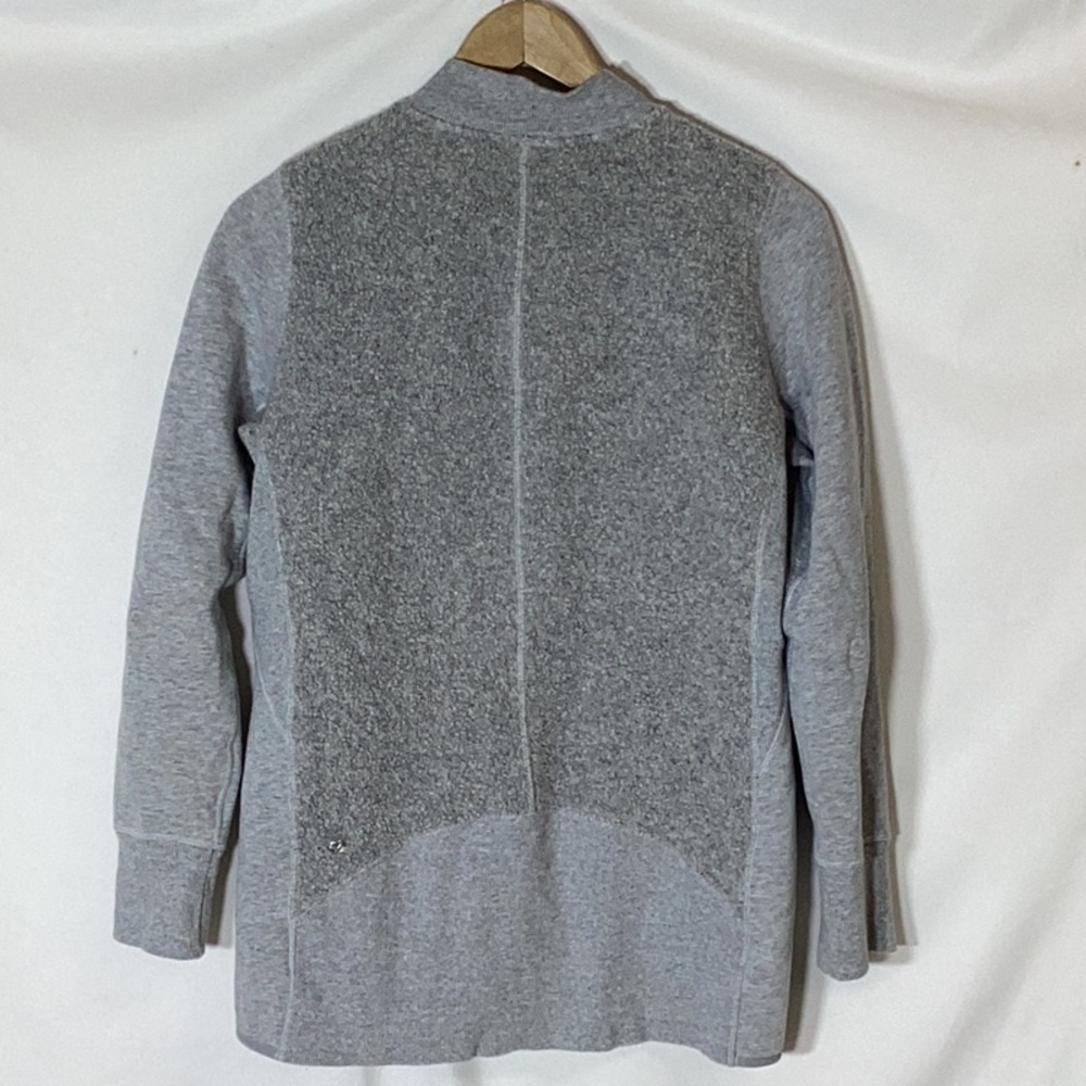 Lululemon Stand Out Sherpa Jacket Gray Size 6? - Picture 10 of 11